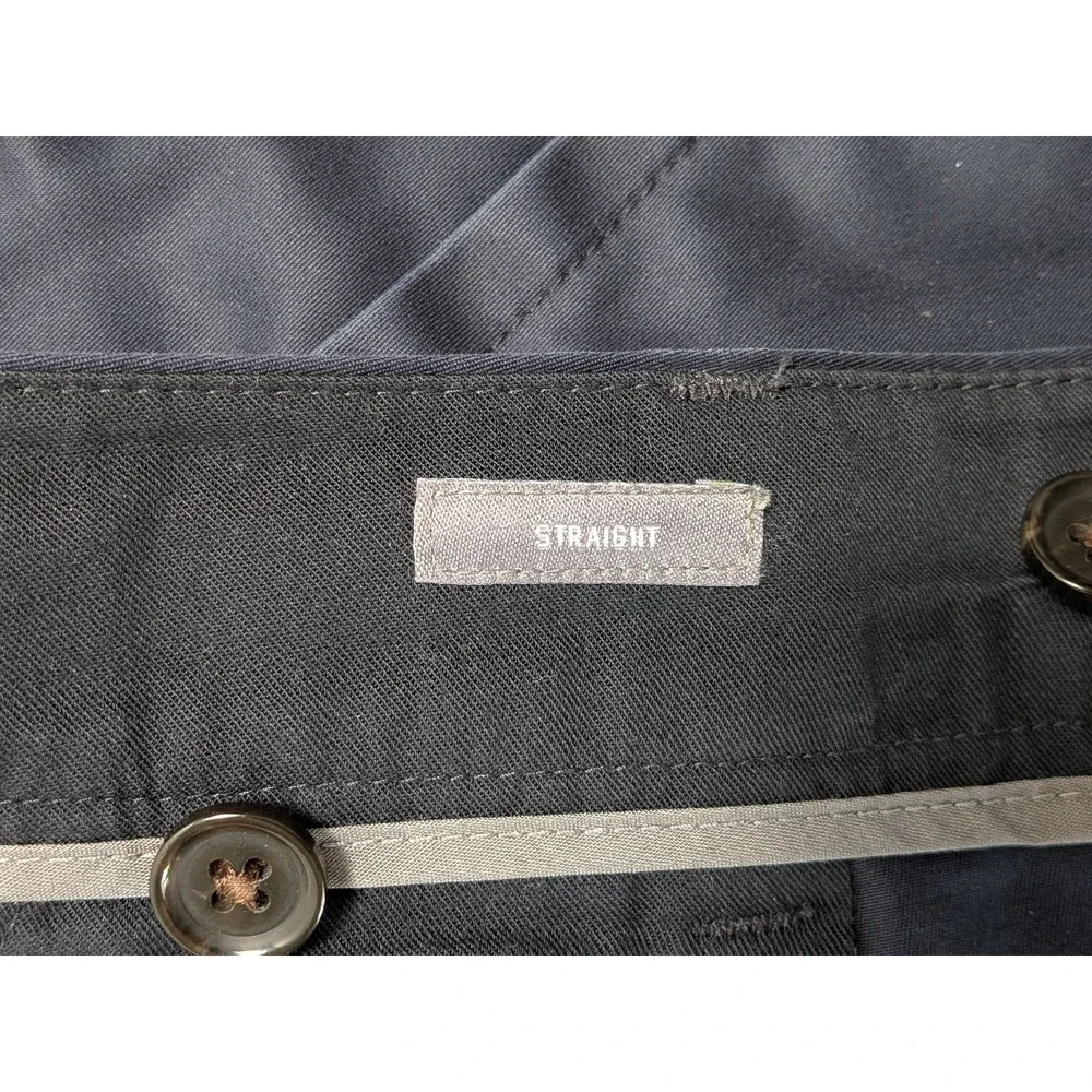 Bonobos Monday Men's Navy Blue 38x30 Straight Fit Cotton Chinos Office Preppy